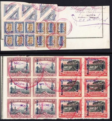 south-west-africa-sg49s-55bs-pictorial-set-and-4d-in-block-of-6-opt-specimen
