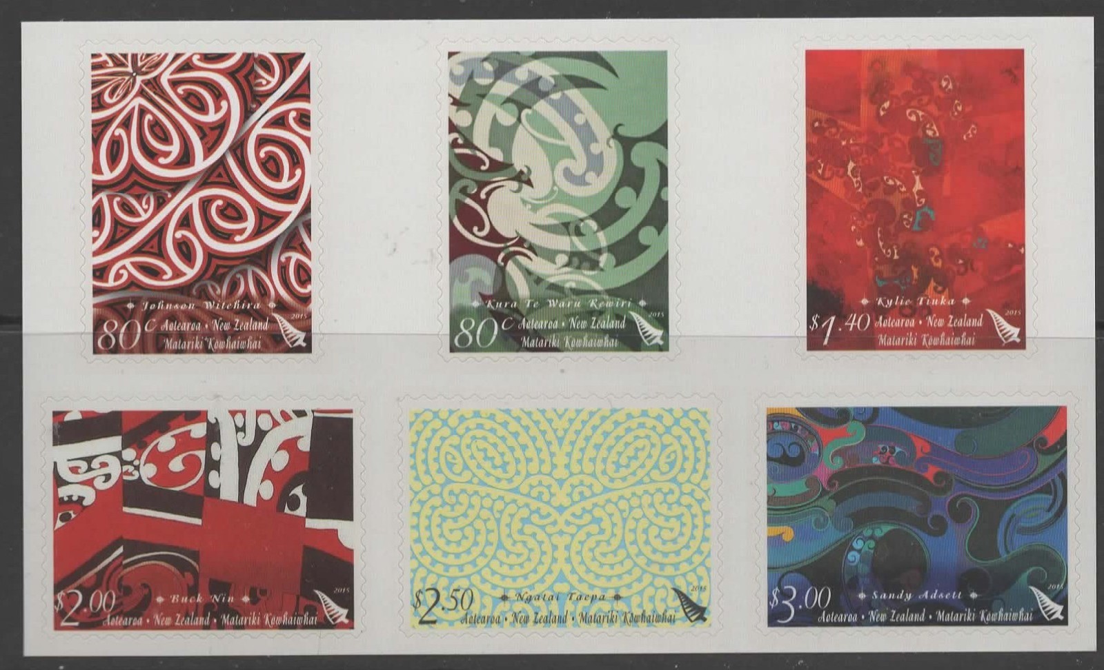 new-zealand-sg3684a-2015-matariki-kowhaiwhal-designs-mnh