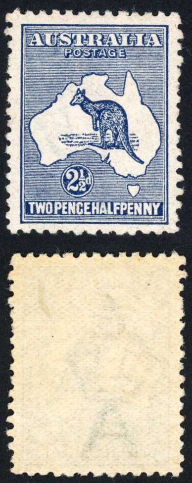 australia-sg4-2-1-2d-indigo-kangaroo-wmk-1st-crown-m-m