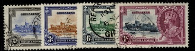 gibraltar-gv-sg114-117-1935-silver-jubilee-set-fine-used-cat-50