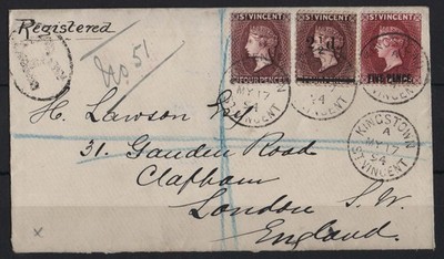 st-vincent-1894-fine-registered-cover-to-london-franked-1892-5d-on-4d