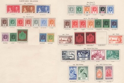 leeward-is-1937-52-vf-mint-sg92-124-incl-many-shade-varieties-plus-the-commems