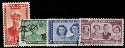 bechuanaland-protectorate-gvi-sg132-135-1947-royal-visit-set-fine-used
