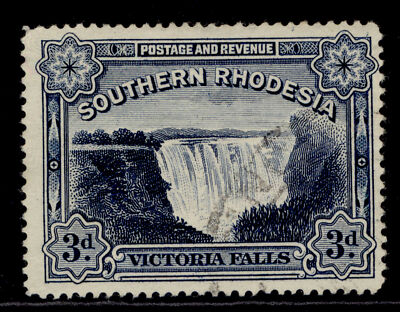 southern-rhodesia-gv-sg35b-3d-deep-blue-fine-used