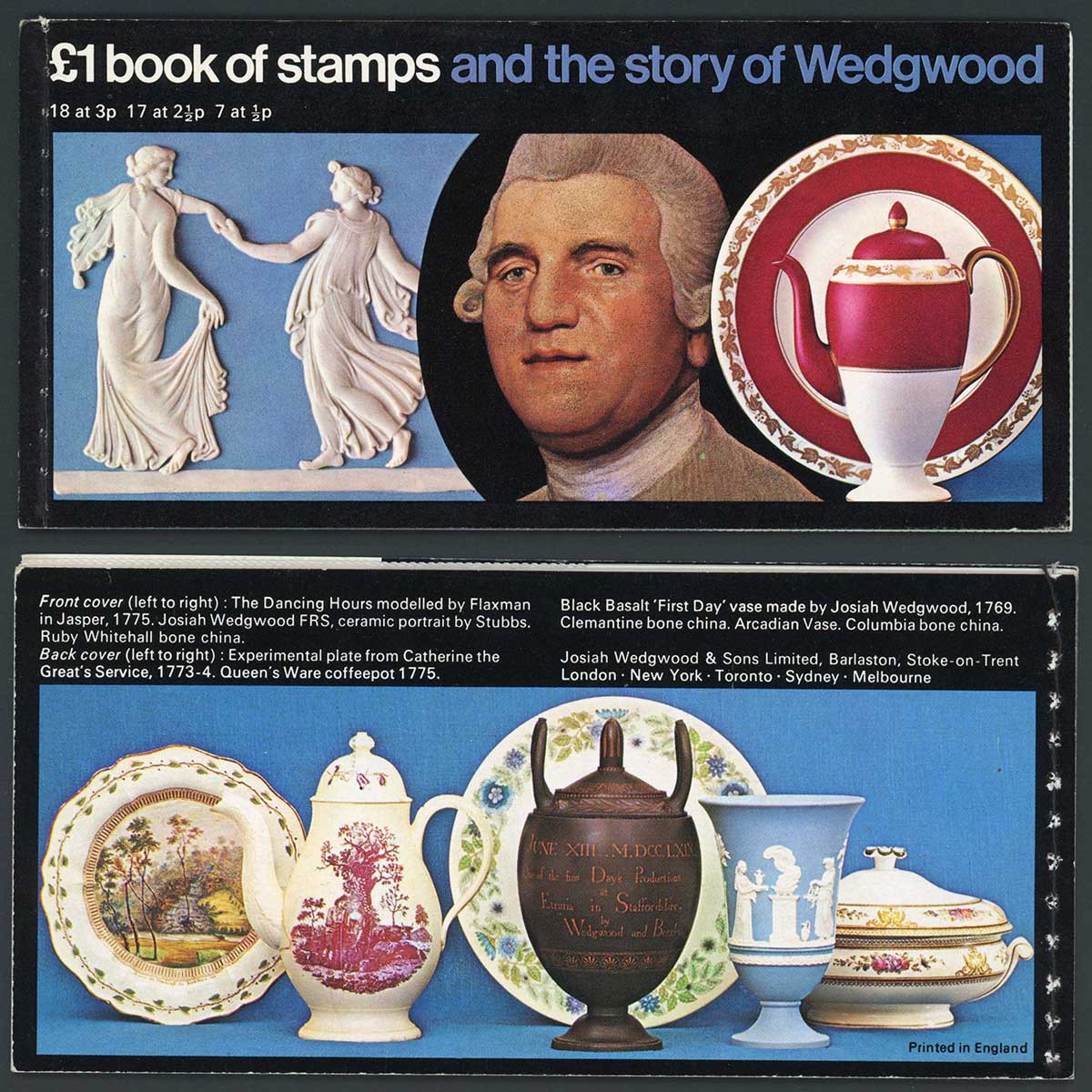 one-pound-wedgwood-booklet-1-2p-good-perfs-3-sides-trimmed-at-bottom