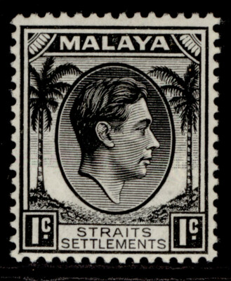 malaysia-straits-settlements-gvi-sg278-1c-black-m-mint-cat-14