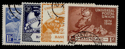 basutoland-gvi-sg38-41-anniversary-of-upu-set-fine-used