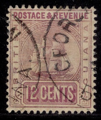 british-guiana-edvii-sg245-12c-dull-bright-purple-used-cat-50