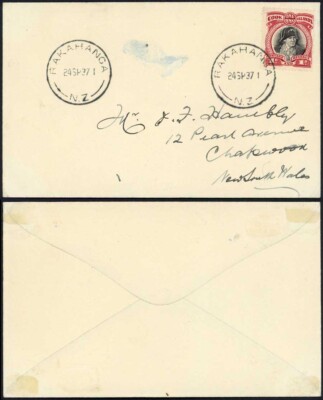 cook-islands-1937-cover-to-rarotonga-rakahanga-n-z-postmark
