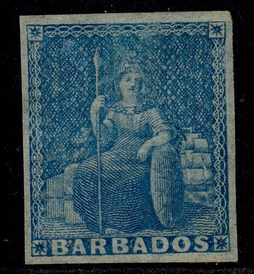 barbados-qv-sg3-1d-blue-unused-cat-60