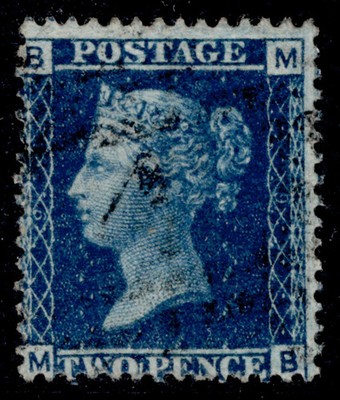 gb-qv-sg45-2d-blue-plate-9-fine-used-cat-15-mb
