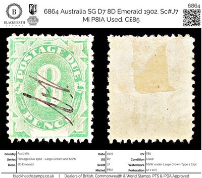6864-australia-sg-d7-8d-emerald-1902-sc-j7-mi-p8ia-used-c85