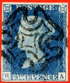 sg-5-d1-2-uc-ds8-ha-2d-blue-plate-2-a-fine-used-example-b88294