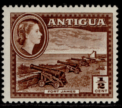 antigua-qeii-sg149-c-brown-m-mint