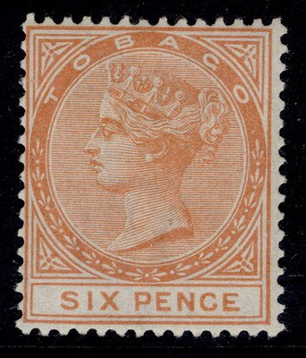 tobago-qv-sg3-6d-orange-lh-mint-cat-75-wmk-cc