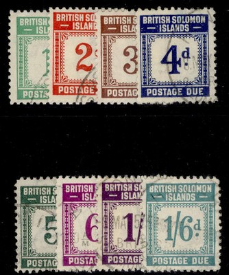 british-solomon-islands-gvi-sg-d1-d8-1940-gvi-dues-set-fine-used-cat-130