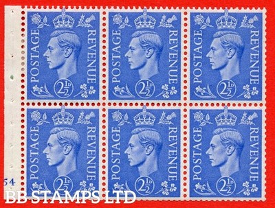 sg-489f-qb33-2d-blue-a-fine-mounted-mint-complete-cylinder-pane-of-b49443