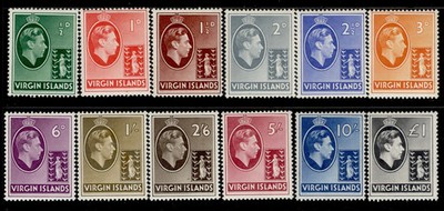 british-virgin-islands-gvi-sg110a-121-1938-47-complete-set-m-mint-cat-80