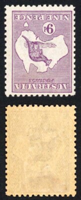 australia-sg39aw-9d-violet-die-ii-wmk-3rd-crown-inverted-m-m-lightly-toned