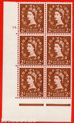 sg-543b-s38-2d-light-red-brown-an-unmounted-mint-cylinder-block-of-6-b95037