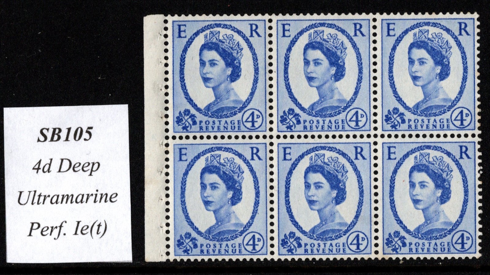 wilding-specialist-sb105-4d-deep-ultramarine-perf-type-ie-t-mnh