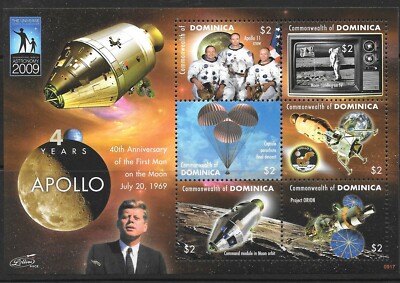 dominica-sgms3675-2009-40th-anniv-of-manned-moon-landing-mnh