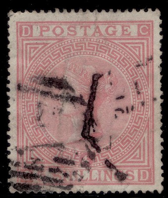 gb-qv-sg134-scarce-5s-rose-plate-4-white-paper-used-cat-2000-cd