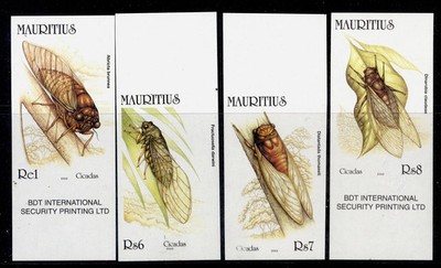 mauritius-qeii-sg1074-1077-2002-cicadas-set-imperforate-proofs-nh-mint