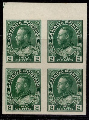 canada-gv-sg260-2c-deep-green-nh-mint-cat-100-block-x4