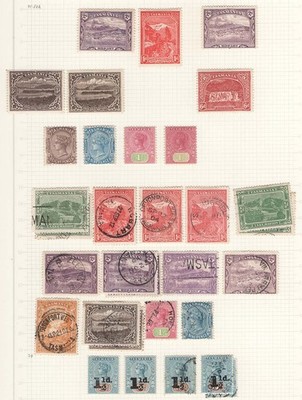 tasmania-1871-1905-fine-mint-and-fu-range-of-printings-perfs-sg229-etc-c250