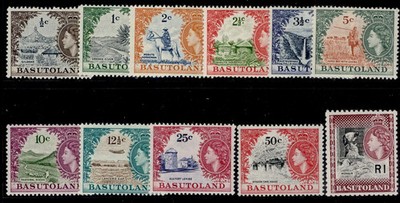 basutoland-qeii-sg69-79-1961-63-complete-set-nh-mint-cat-100