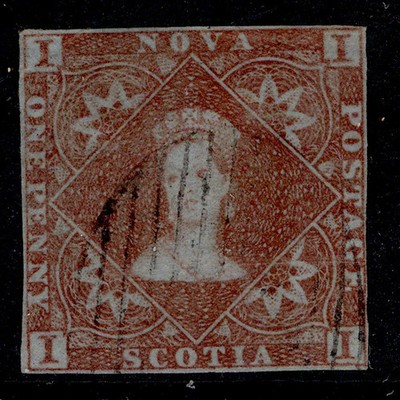 canada-nova-scotia-qv-sg1-1d-red-brown-fine-used-cat-475