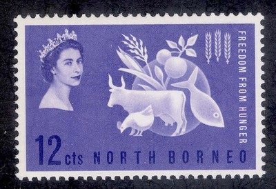 north-borneo-qeii-sg407-1963-12c-freedom-from-hunger-nh-mint