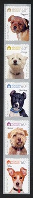 australia-sg3436a-2010-adopted-and-adored-self-adhesive-strip-of-5-pemara-u-m