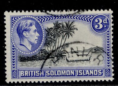 british-solomon-islands-gvi-sg65-3d-black-ultramarine-fine-used