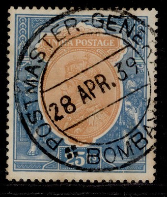 india-gv-sg219-25r-orange-blue-used-cat-65-cds
