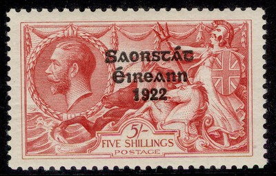 ireland-gv-sg84-var-5s-with-inner-frame-notch-variety-hibernian-t67b-m-mint