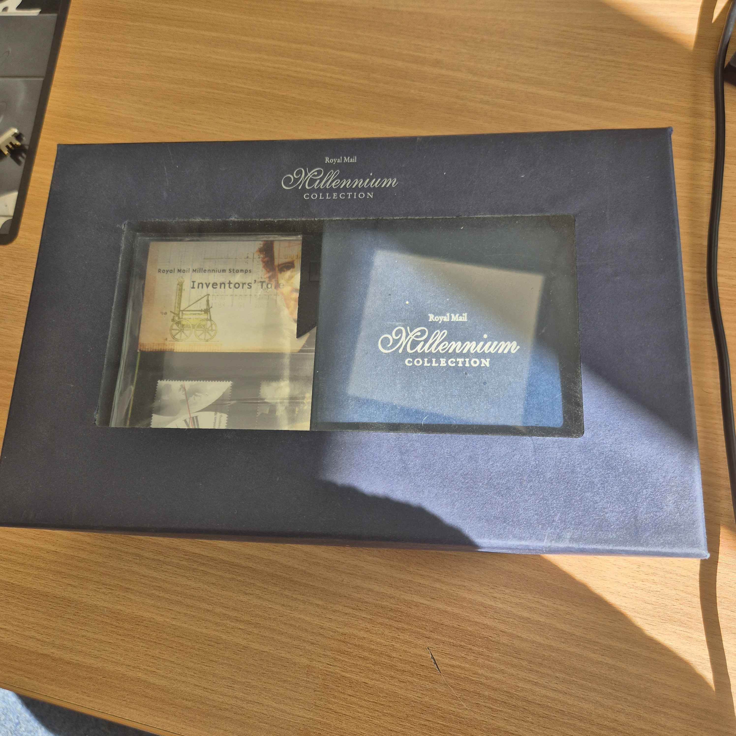 royal-mail-millennium-collection-1999-with-box-books-and-20-presentation-packs