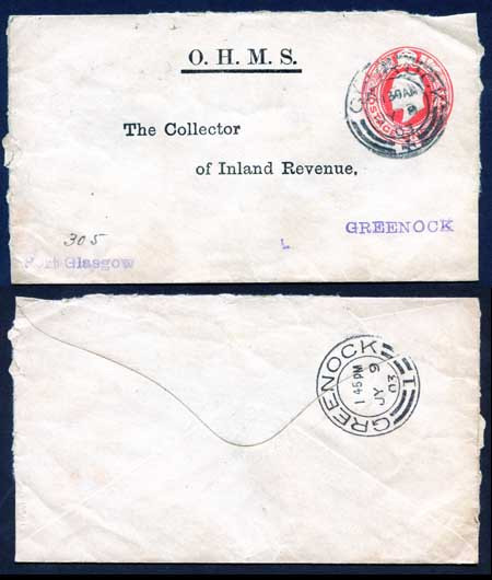 eo54-kevii-1d-carmine-envelope-used-inscribed-ohms-and-the-collector