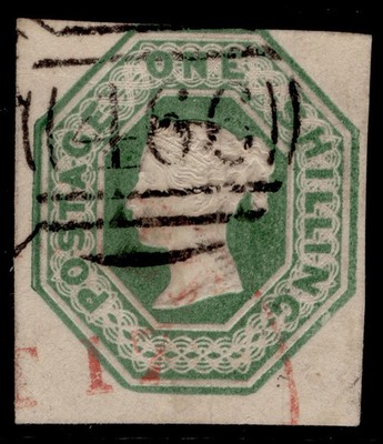 gb-qv-sg56-scarce-1s-deep-green-cut-square-fine-used-cat-900