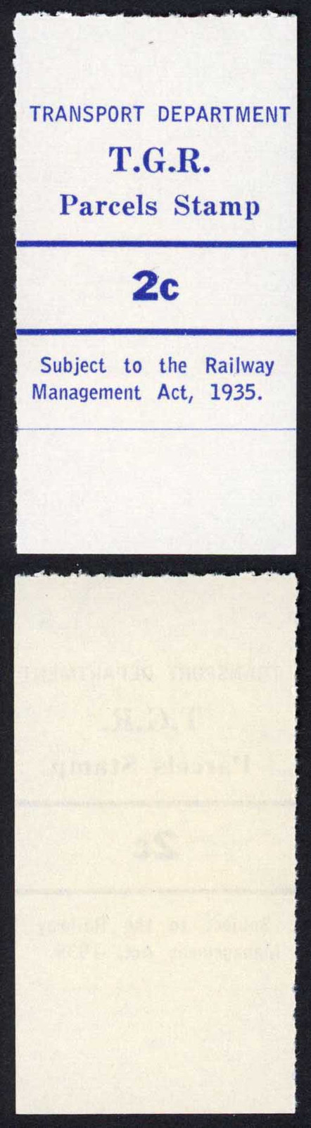 tasmania-1966-parcel-stamp-transport-department-capital-letters-1935-act-2c-u-m