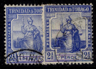 trinidad-tobago-gv-sg151a-151b-2d-shade-varieties-fine-used