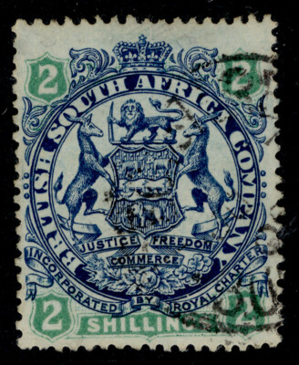 rhodesia-qv-sg47-2s-indigo-green-buff-fine-used-cat-15