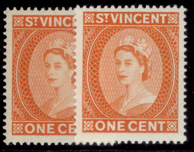 st-vincent-qeii-sg189-189a-1c-shade-varieties-lh-mint-cat-11