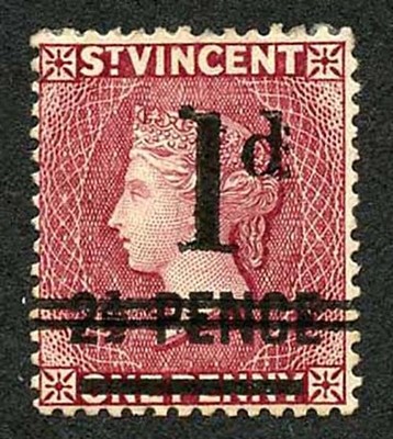 st-vincent-sg46-1d-on-2-1-2d-on-1d-lake-wmk-crown-ca-extended-serif-to-top-of-1