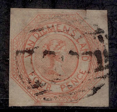 australia-tasmania-qv-sg8-4d-orange-used-cat-450