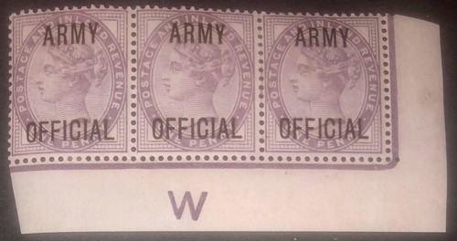 sg-o43-1d-army-official-control-w-marginal-strip-of-three-mnh-mh-scarce