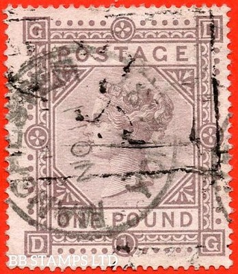 sg-129-j126-dg-1-00-brown-lilac-plate-1-a-fine-used-example-b87586
