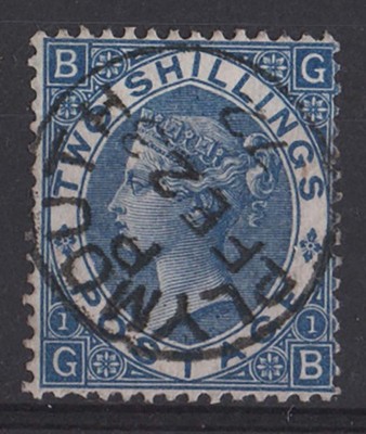 gb-1867-2s-deep-blue-sg119-superb-cds-used-fine-plymouth-cds-they-dont-come