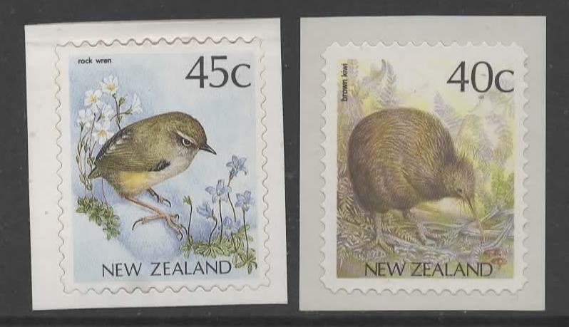 new-zealand-sg1589-89a-1991-birds-self-adheaive-mnh